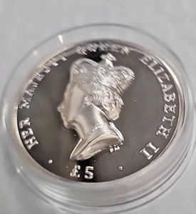 ASCENSION ISLANDS 2012 HIGH RELIEF SILVER DIAMOND JUBILEE COIN PIEDFORT J246 - Picture 1 of 4