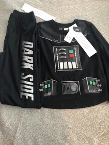 NWT Baby Gap boy STAR WARS darth vader pajamas costume 3-piece SET 2 2T TWINS - Picture 1 of 10