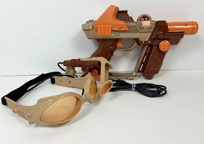 Óculos Lazer Tag Team Ops Gun Tiger Electronics 2094 laranja HUD - Imagem 1 de 4