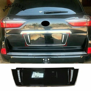 Black Body Super Sports TRD Style License Plate Cover For LEXUS LX570 2016-2021 - Bild 1 von 3