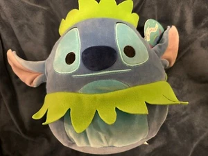Squishmallow Kellytoy Plush Disney Lilo & Stitch Hula Hula Stitch 8" NWT NEW - Picture 1 of 3
