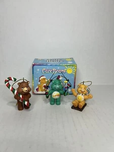Care Bears American Greetings Christmas Ornaments 2004 Set of 3 - Picture 1 of 9
