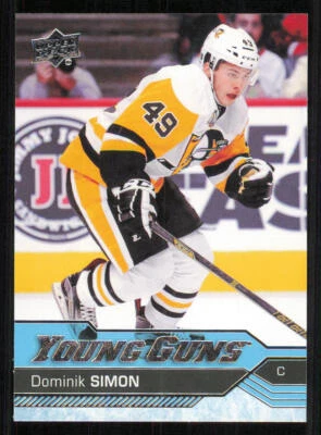 2016-17 Upper Deck #469 Dominik Simon Young Guns RC - Image 1 of 2