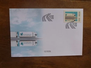 ALAND 2017 MY STAMPS- POSTAL LORRY FDC FIRST DAY COVER - Picture 1 of 1