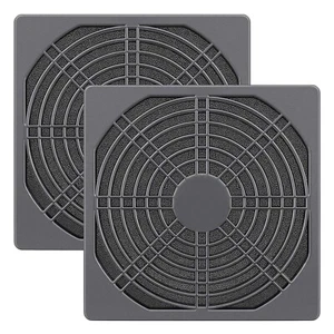 2 Pack Wathai 120mm PC Fan Dust Filter Cover Computer Mess - Afbeelding 1 van 8