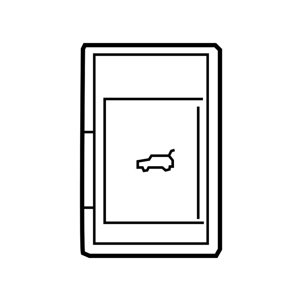 Interruptor de liberación de la tapa del maletero original OEM para BMW 840i Gran Coupé Foto 1 de 1