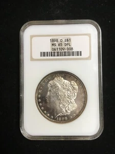 1898O MS65DPL OLD NGC Holder Morgan Silver Dollar - Picture 1 of 4