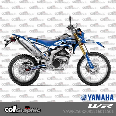 KIT COMPLETO CALCOMANÍAS GRÁFICAS PEGATINAS PARA YAMAHA WR250R WR250X 2008-2018 2019 2020 Foto 1 de 3