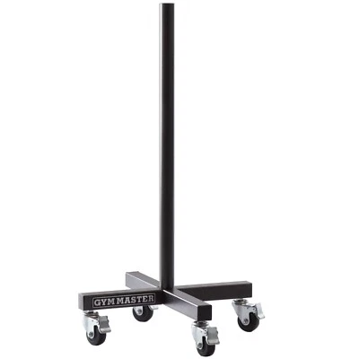REBOXED Olympic Bumper Weight Plate Storage Stacker Trolley On Wheels Home Gym - Image 1 of 4