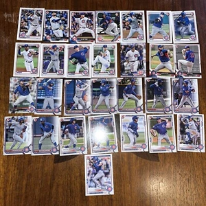 Chicago Cubs Lot Of Cards Baez, Rizzo, Crow-Armstrong Option #2 - Picture 1 of 15