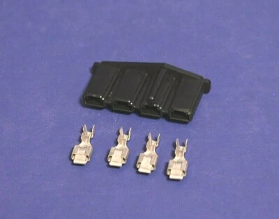 Voltage Regulator Connector Shell & Terminals 1962-1974 Chevy GMC Buick Pontiac  - Image 1 of 4