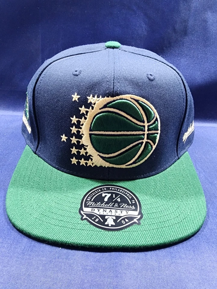 Gorra Orlando Magic Mitchell & Ness azul/gratis ajustada talla 7 1/4  Foto 1 de 4