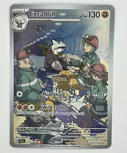 Excadrill 174/162 Sv05: Temporal Forces Holo Illustration Rare TCG NM - Bild 1 von 2