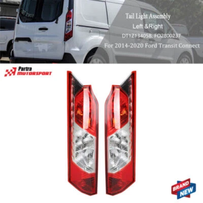 For Ford Transit Connect 2014-2020 Rear Tail Lights Assembly Right + Left Side - Image 1 of 4