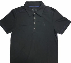 Hard Rock Black Label Herren Small Kurzarm Poloshirt bestickt Gitarre neu mit Etikett - Bild 1 von 7