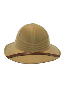 Jungle Safari Pith Helmet Costume Hat Gardening Hiking Fishing Sun Shade Hat