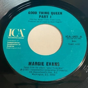Margie Evans - Good Thing Queen Part I / Part II 45 - Soul - Picture 1 of 2