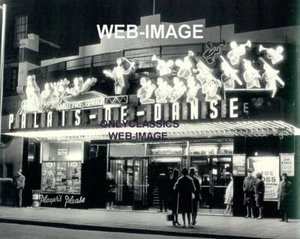 1962 JAZZ BIG BAND THEATER DANCE NIGHT PHOTO-NEON SIGN LONDON PALAIS-DE-DANSE - Picture 1 of 1
