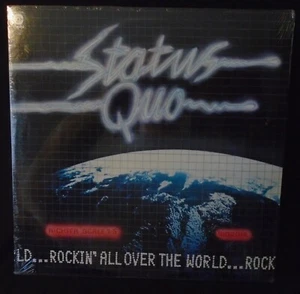 STATUS QUO, Rockin' All Over The World USA New Sealed Old Stock LP - Picture 1 of 2
