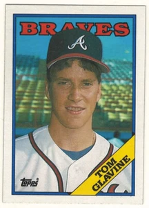 1988 Topps #779 Tom Glavine novato (hof) Atlanta Braves casi nuevo - como nuevo - set break - Imagen 1 de 2