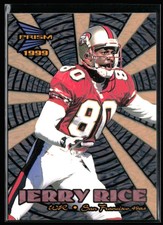 Jerry Rice 1999 Pacific Prism Sunday's Best #17 San Francisco 49ers