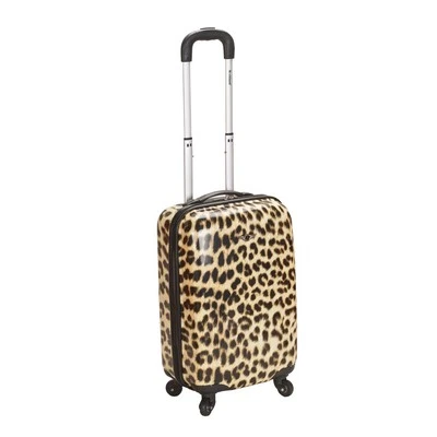 Rockland 20-inch Lightweight Hardside Spinner Carry-on Luggage Leopard - Image 1 of 4