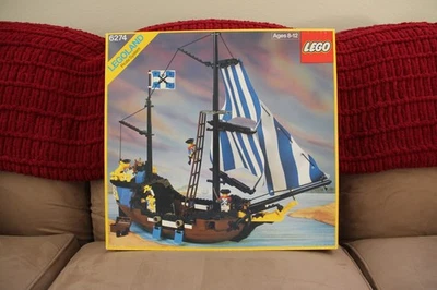NEW Lego Pirates 6274 Caribbean Clipper Vintage Sealed Box 1989 - Image 1 of 4