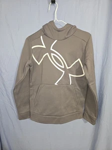 Boys Gray Under Armour Hoodie NWT - Picture 1 of 5
