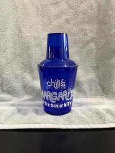 Chili’s Bar & Grill Presidente Margarita Shaker Set Blue Uno Dos Tres Quatro - Picture 1 of 6