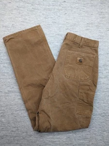 Carhartt Herren B11 Duck Canvas Latzhose Fit Carpenter Hose Jeans Union USA 34 - Bild 1 von 13