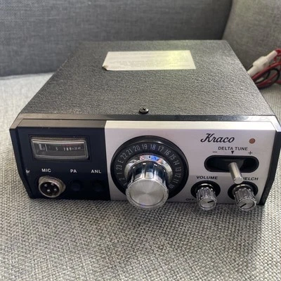 Kraco KCB1401 23 Channel Mobile CB Radio Transceiver UNTESTED - Image 1 of 4
