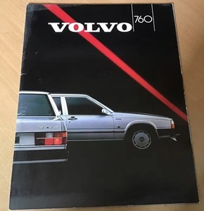 Volvo 760 range brochure 1987 UK market Ref 2329-87 - Picture 1 of 4