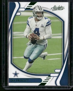 2021 Panini Absolute #49 Dak Prescott Green - Picture 1 of 2