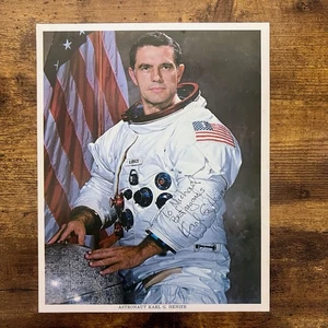 Astronaut Karl G. Henize signed NASA 8x10 Foto Autogramm STS-51F Challenger - Bild 1 von 3