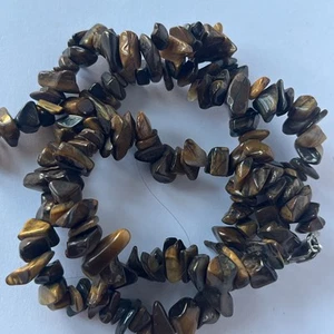 Tiger’s Eye Gemstone Necklace, 46cm - Picture 1 of 7