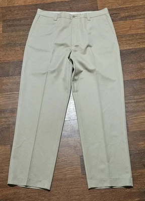 KENNETH COLE REACTO Hombre Pantalones de Vestir TALLA 36x29 COLOR CAQUI CP13 Foto 1 de 4