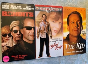 Bruce Willis 3 VHS Lot - Bandits Blind Date The Kid Vintage Vtg Tapes 80s 90s - Picture 1 of 8