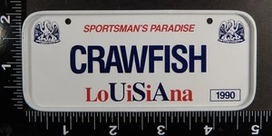 1990 Post Cereal LOUISIANA Metal Mini License Plate (m90p0018) - Picture 1 of 2