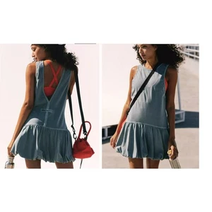 Free People Hot Shot Bubble Set im Sommersturm - Größe: XS - Neu mit Etikett - Bild 1 von 16
