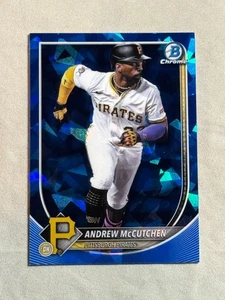 2025 Bowman Chrome Sapphire Andrew McCutchen #24 Pirates - Picture 1 of 2