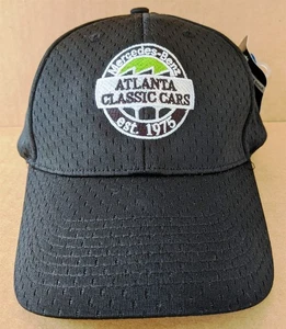 De colección Mercedes-Benz Atlanta Coches Clásicos Negro Gorra de Béisbol Gorra Ajustable KC Gorras - Imagen 1 de 10