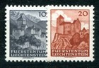 LIECHTENSTEIN 1943 222-223 ** POSTFRISCH TADELLOS(49361