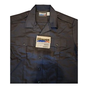 New: Blauer Long Sleeve Cotton Uniform Shirt / Police Work Clothing / 8703X Med. - Picture 1 of 5