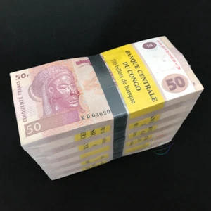 CONGO 50 Francs X 1000 PCS 2013 P-97 Brick UNC Uncirculated - Picture 1 of 3