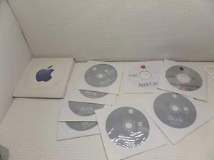 iBook Mac software restore Disc 1-4 OS Ver 9.1,10.0.3, + Software/ Applications - Picture 1 of 3