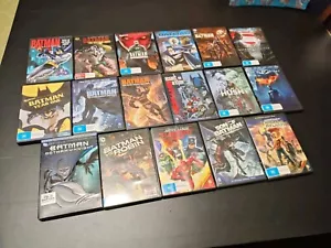 Batman, Collection Of 17 x Films (DVD, 19-Disc Set, Region 4, DC) AB45 - Picture 1 of 14