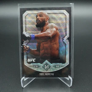 TOPPS UFC CHROME 2018 YOEL ROMERO MUSEUM COLLECTION WAVE REFRACTOR /99 NM - Picture 1 of 2