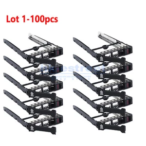 Lot Baie de stockage HP 3PAR 20000 / 3200 2,5" plateau caddy 763490-001 5697-3149 - Photo 1/19
