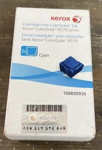 Cyan Genuine Xerox Phaser ColorQube 8570 8580 Original NEW SEALED Box