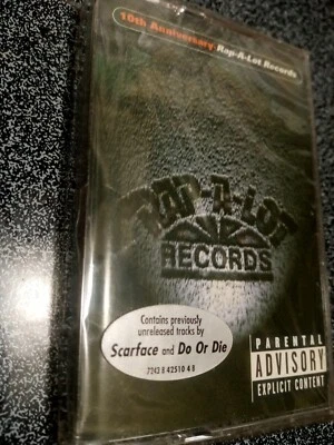 10th Anniversary Rap A Lot Records Cassette Tape Brand New Sealed Geto Boys NIP Foto 1 de 4